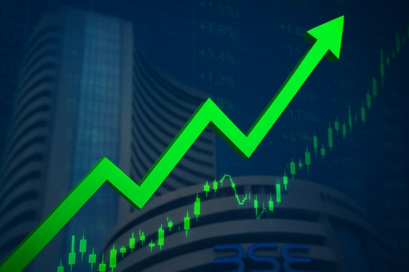Sensex jumps nearly 600 points, Nifty 50 closes above 25,200— 10 key highlights from the Indian stock market today