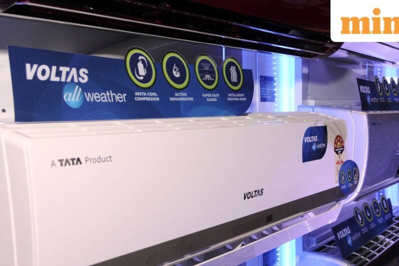 Voltas share price jumps after announcement of LIC raising stake in consumer durable stock to over 5%