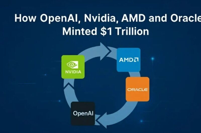 How OpenAI, Nvidia, AMD and Oracle minted $1 trillion
