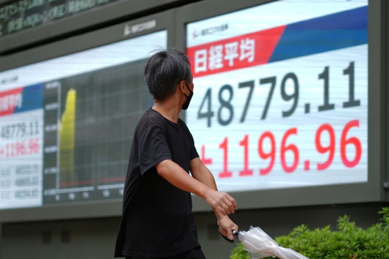 Japan’s Nikkei 225, South Korea’s Kospi fall nearly 1% on Trump-Takaichi meeting
